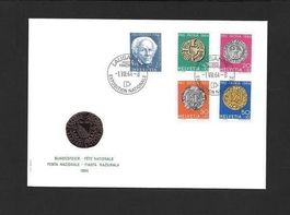 Sonderbrief S. 575 Landesausst. Lausanne 1964 PP Serie 1964