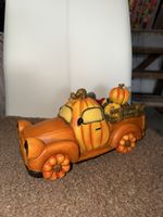 Herbst Deko: Farmer Kürbis Auto