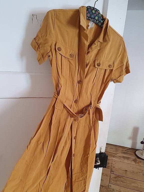 Vestiti: Robe style aviateur beige/caramel – Usato da Vevey venduto da Aude13 1