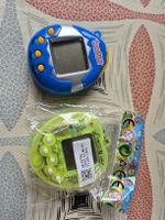 2 Tamagotchi Connection 1st Gen Blue Yellow Green