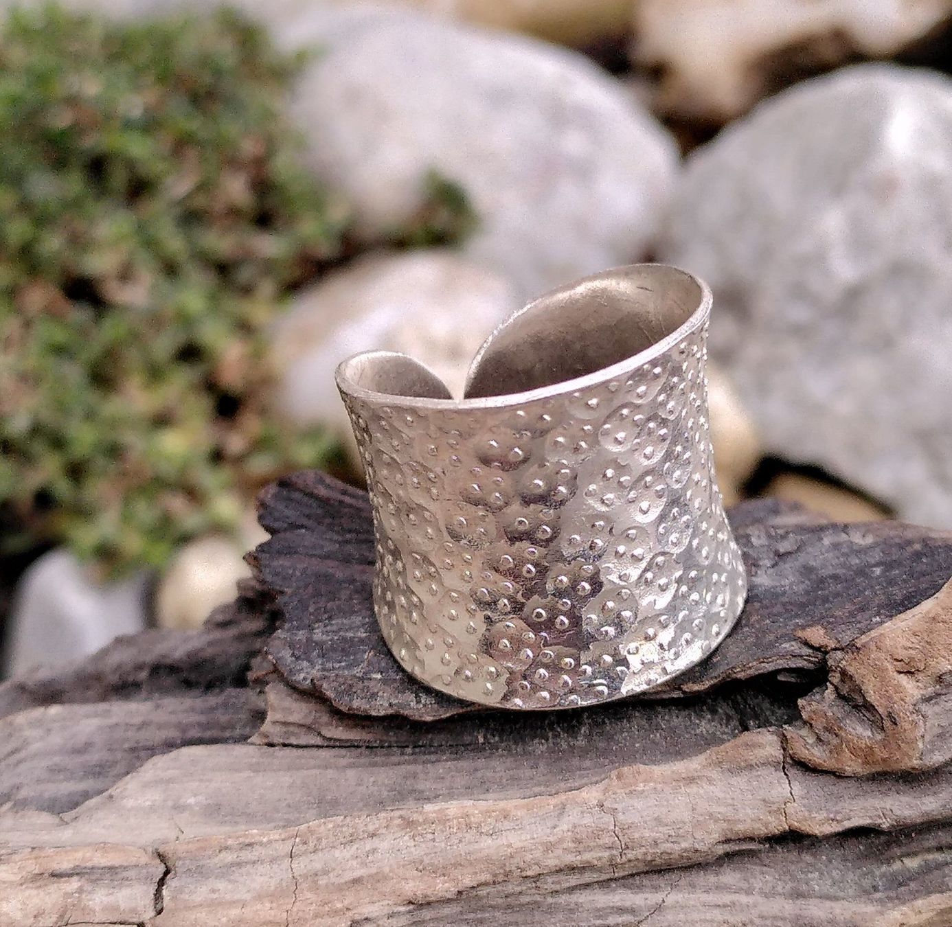 Anelli: Silberring – Nuovo e nell'imballaggio originale da Lauperswil venduto da Naturhandwerk 1