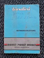 Original Bedienungsanleitung Landini Traktor 6550 7550 8550
