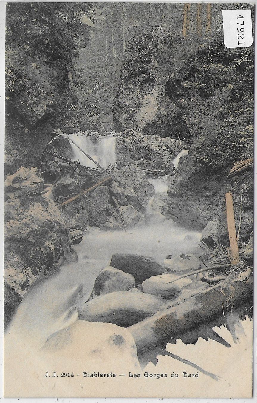 Cartes postales: Diablerets - Les Gorges du Dard – D'occasion à Ettingen par Kartenplanet