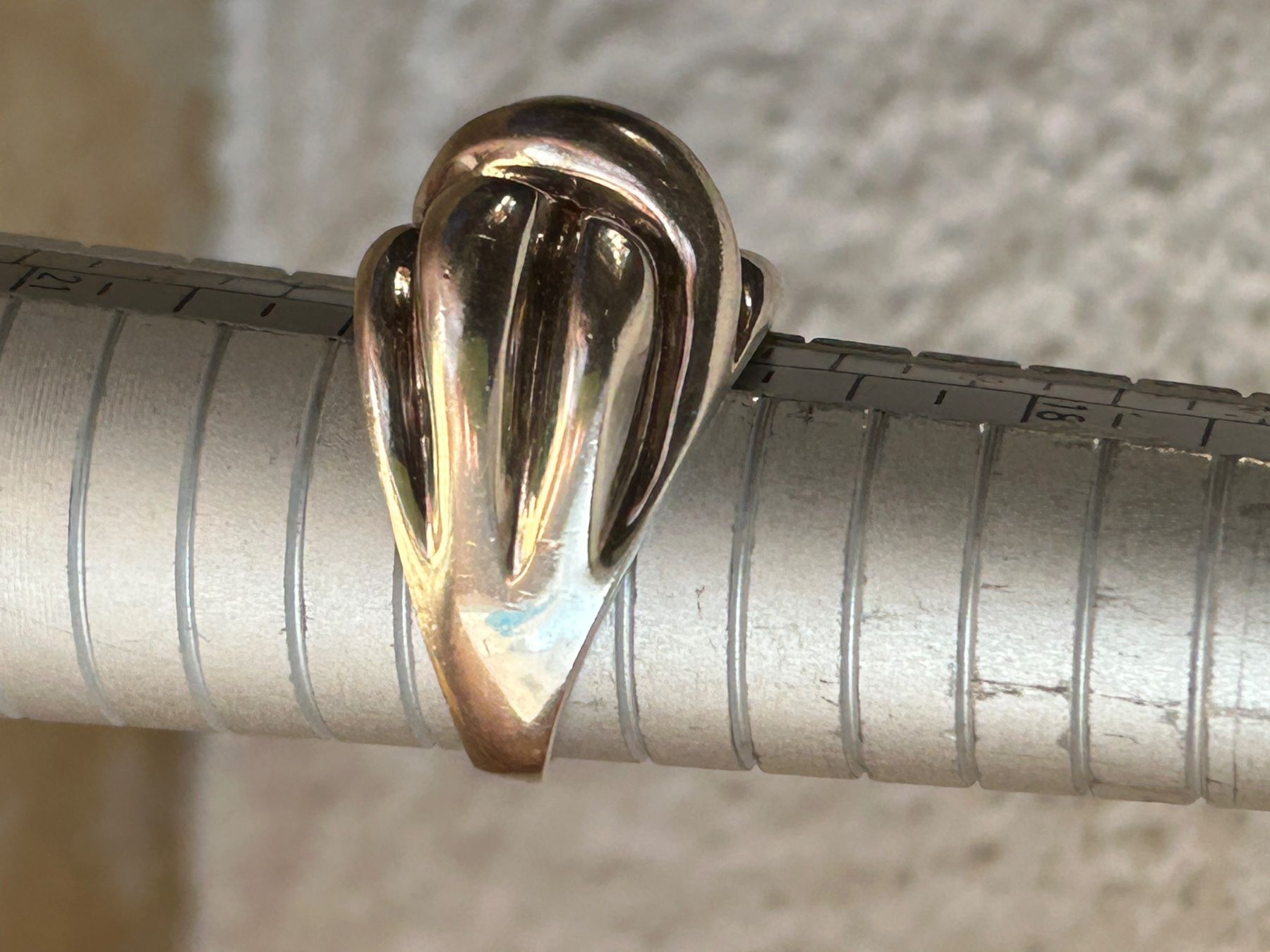 Anelli: Massiver VINTAGE Silberring PRESENT Gr. 61 – Usato da Laufen venduto da Bellebellezza 6