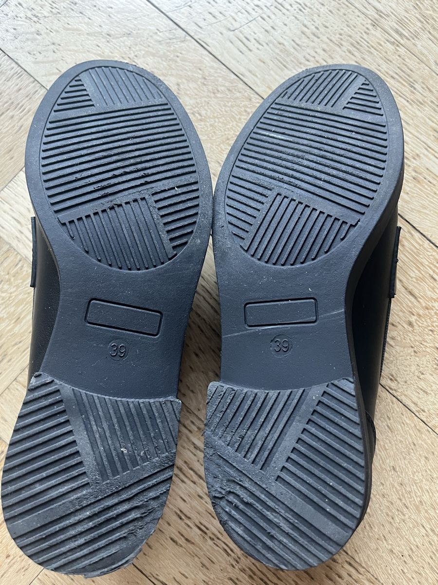 C&A Scarpe da donna: Loafers schwarz Grösse 39 C&A Leder-Optik – Nuovo (secondo la descrizione) da Olten venduto da sae_82z2 2