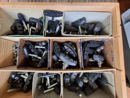 50 Neue Fahrrad Bremsschuhe Bremsklötze Bremsbeläge V-Brake