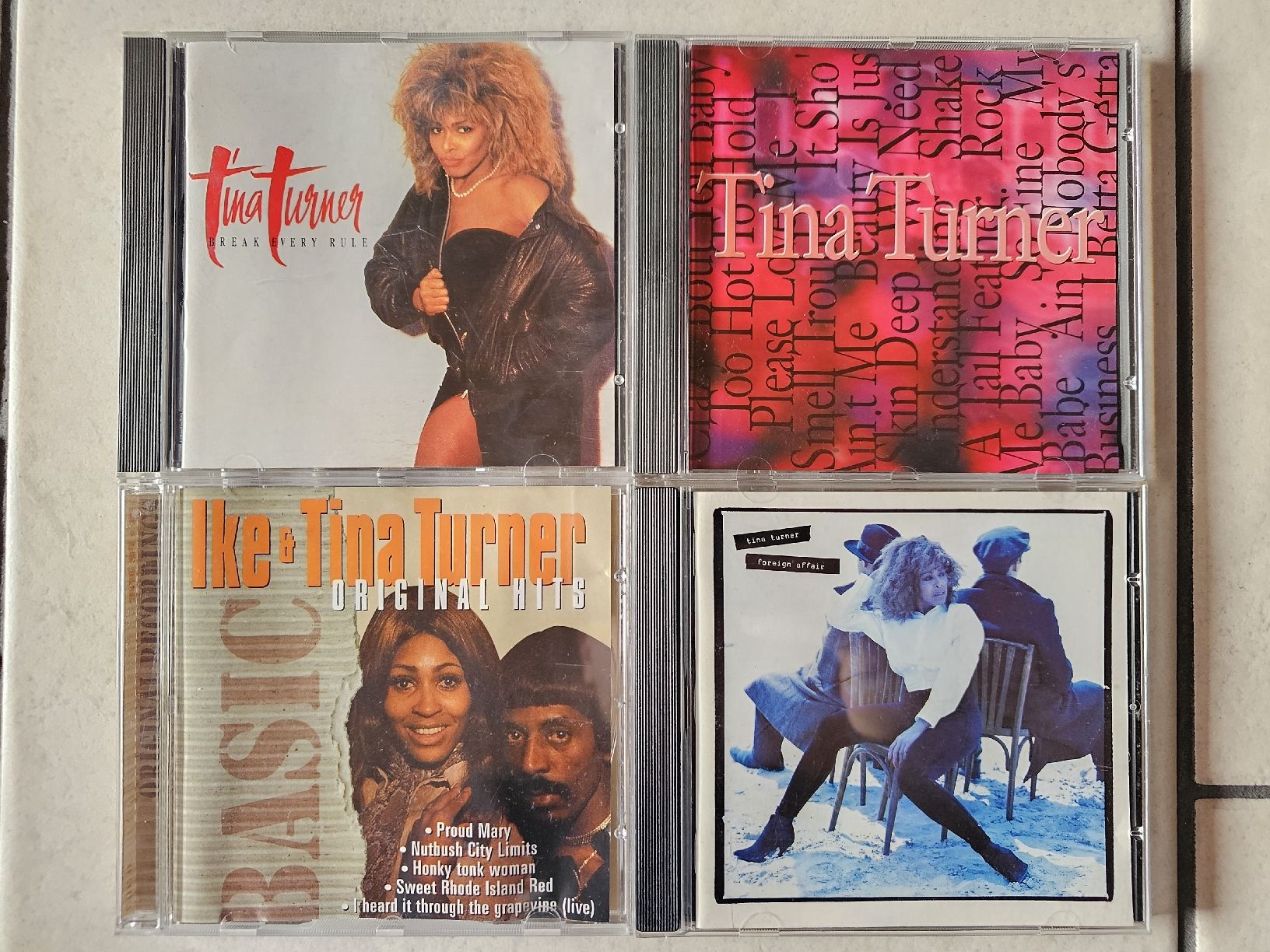 CD: Tina Turner  -  4x Alben – Usato da Schneisingen venduto da backstore24