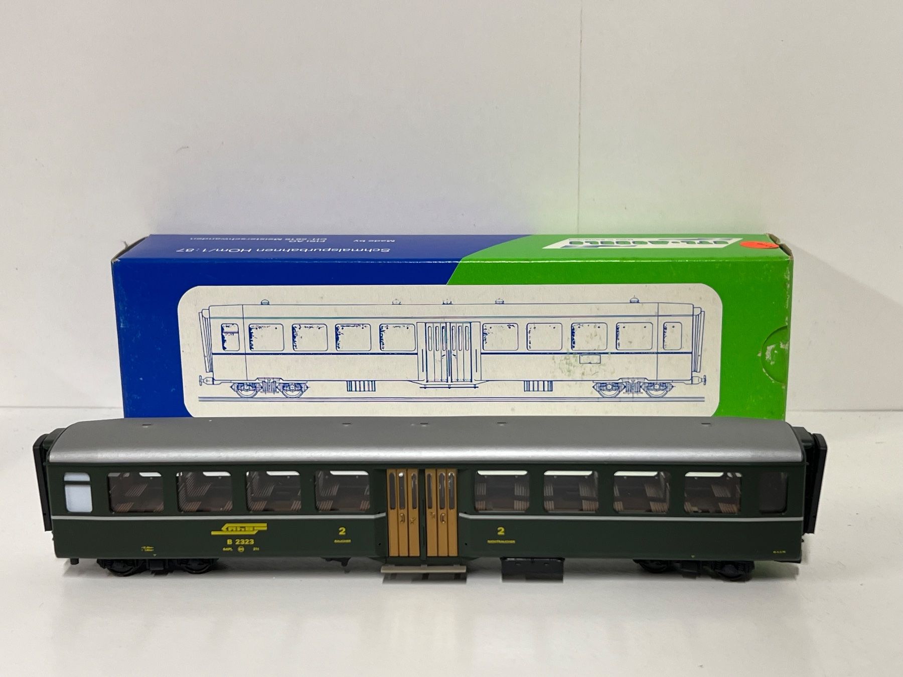 Modellini di ferrovie: STL - MODELS RhB B 2323 Mitteleinstieg  H0m – Usato da Neuenhof venduto da ludovicco 1