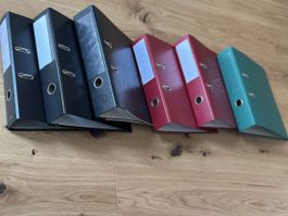 6 Ordner A4 in Top Zustand - Büro Organisation!