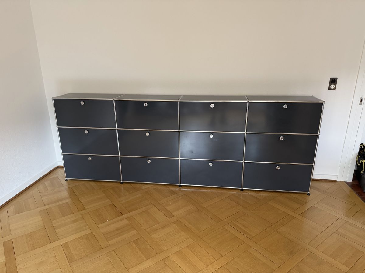 Scaffali: USM 4x3 , Anthrazit, gratis Lieferung und Montage  – Usato da Zürich venduto da Zvijerka