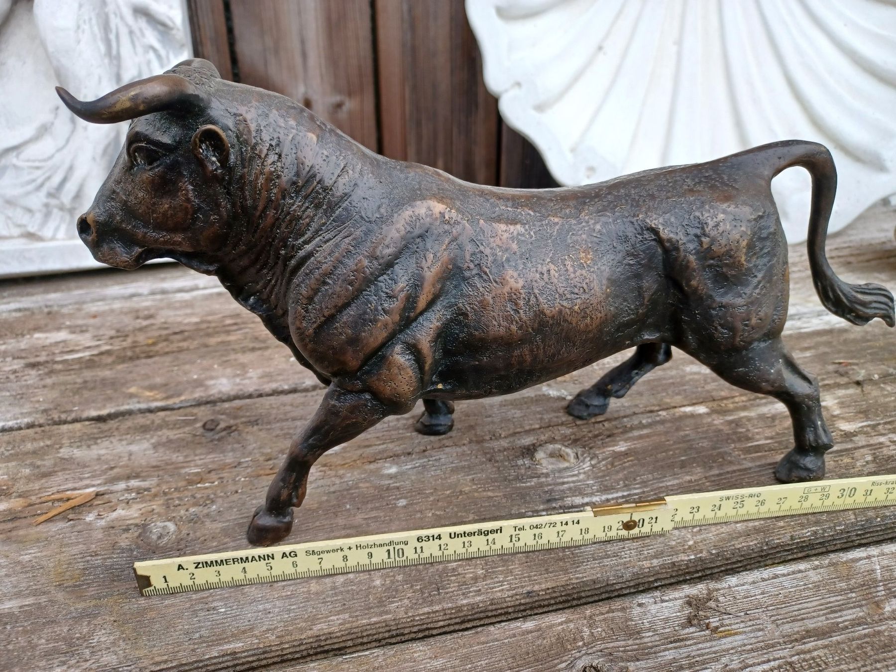 Figurines: Stier Bronze – Neuf (Voir description) à Wangen a.Aare par Schneckenparadies