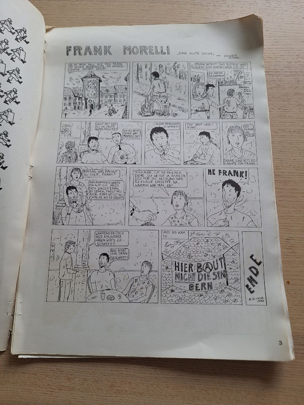 Fumetti: Reitschule Bern - underground comic - Trouvaille Erstausgabe – Difettoso da Schaffhausen venduto da RicardoSchaffhausen 3