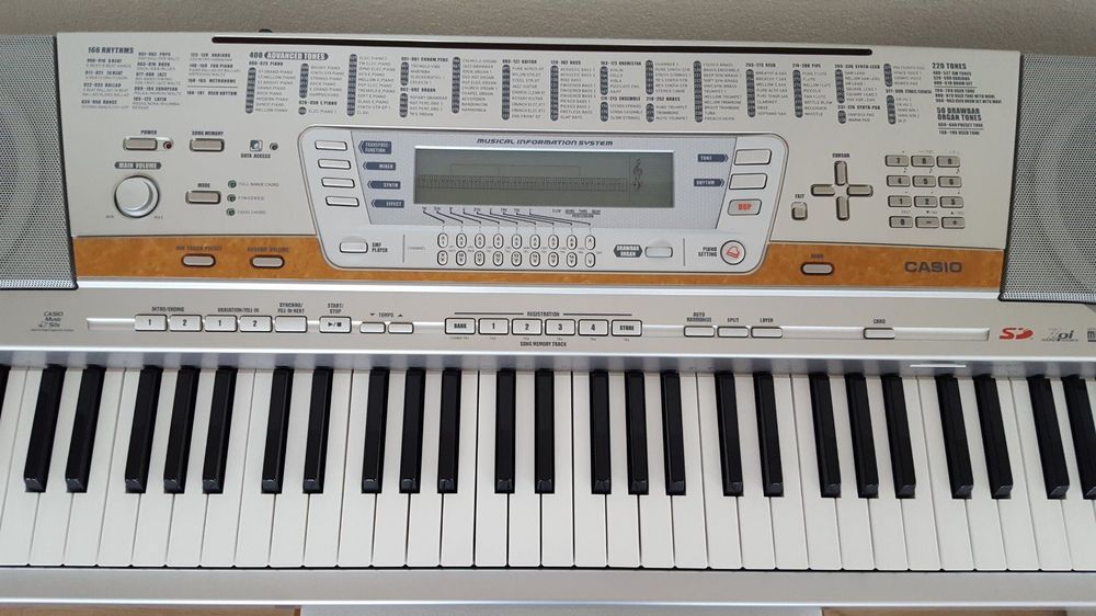 Casio workstation hotsell wk 8000