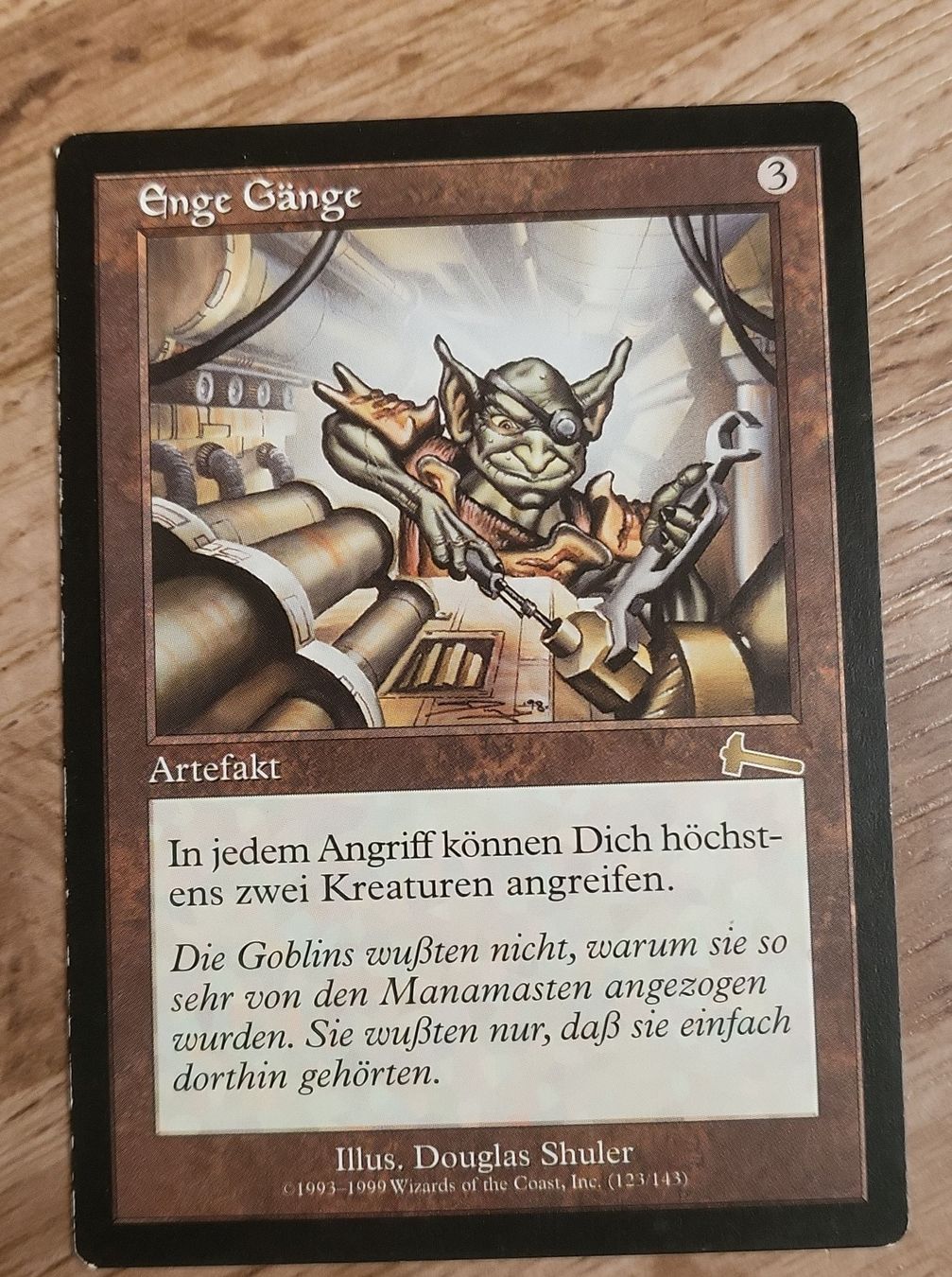 Magic The Gathering Carte collezionabili: Magic The Gathering - Enge Gänge  – Usato da Untersiggenthal venduto da vonberner