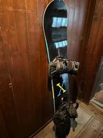 Burton Custom X 159W Snowboard mit Bindung