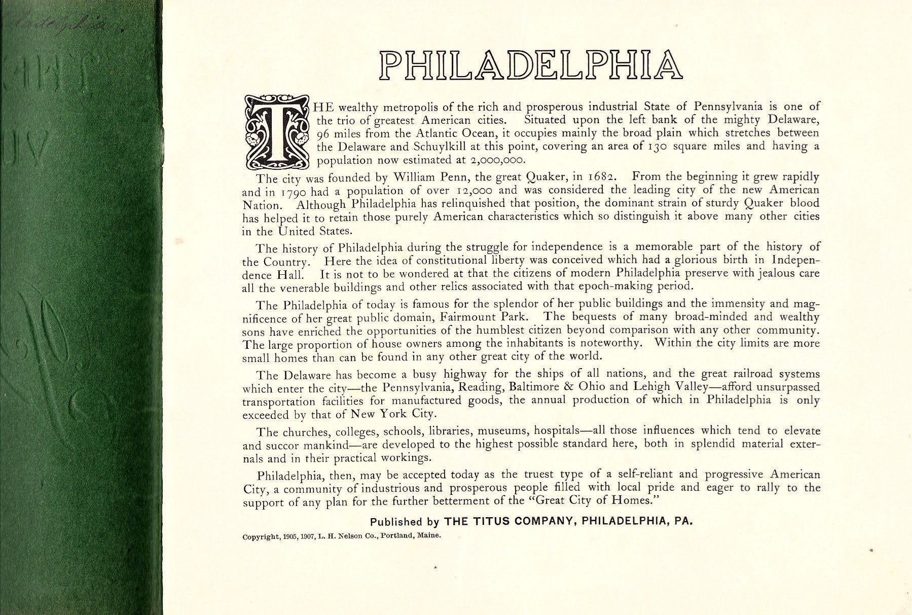 Libri: Philadelphia Latest views 1900 – Usato da Mörschwil venduto da antiksalon 1