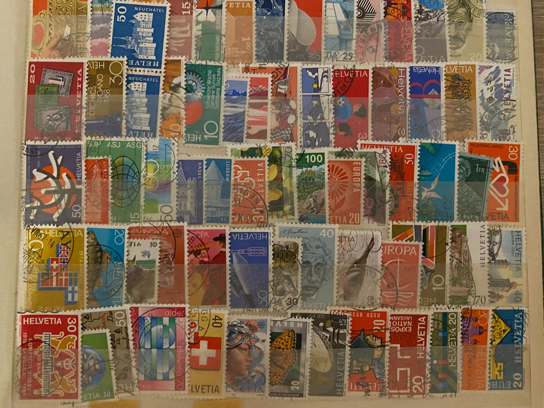 Tous les timbres: Briefmarken  Schweiz 115 stuck – D'occasion à matten b. interlaken par jfran17 4