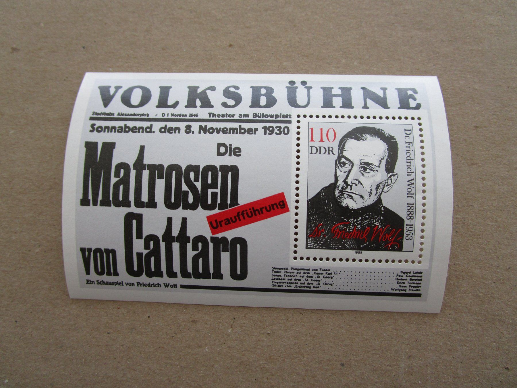 Tutti i francobolli: Briefmarke DDR – Nuovo (secondo la descrizione) da Grenchen venduto da Uhus15