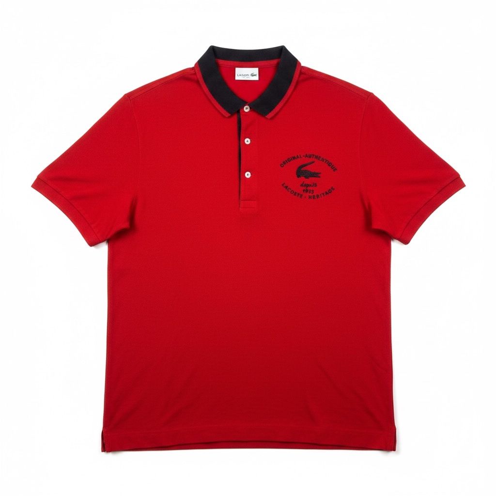 Lacoste Magliette Polo: Polo Lacoste Rouge - Taille L – Nuovo (secondo la descrizione) da Hauterive NE venduto da Leo_o