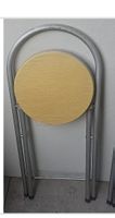 2 Tabourets pliants pratiques pour l'intérieur/extérieur