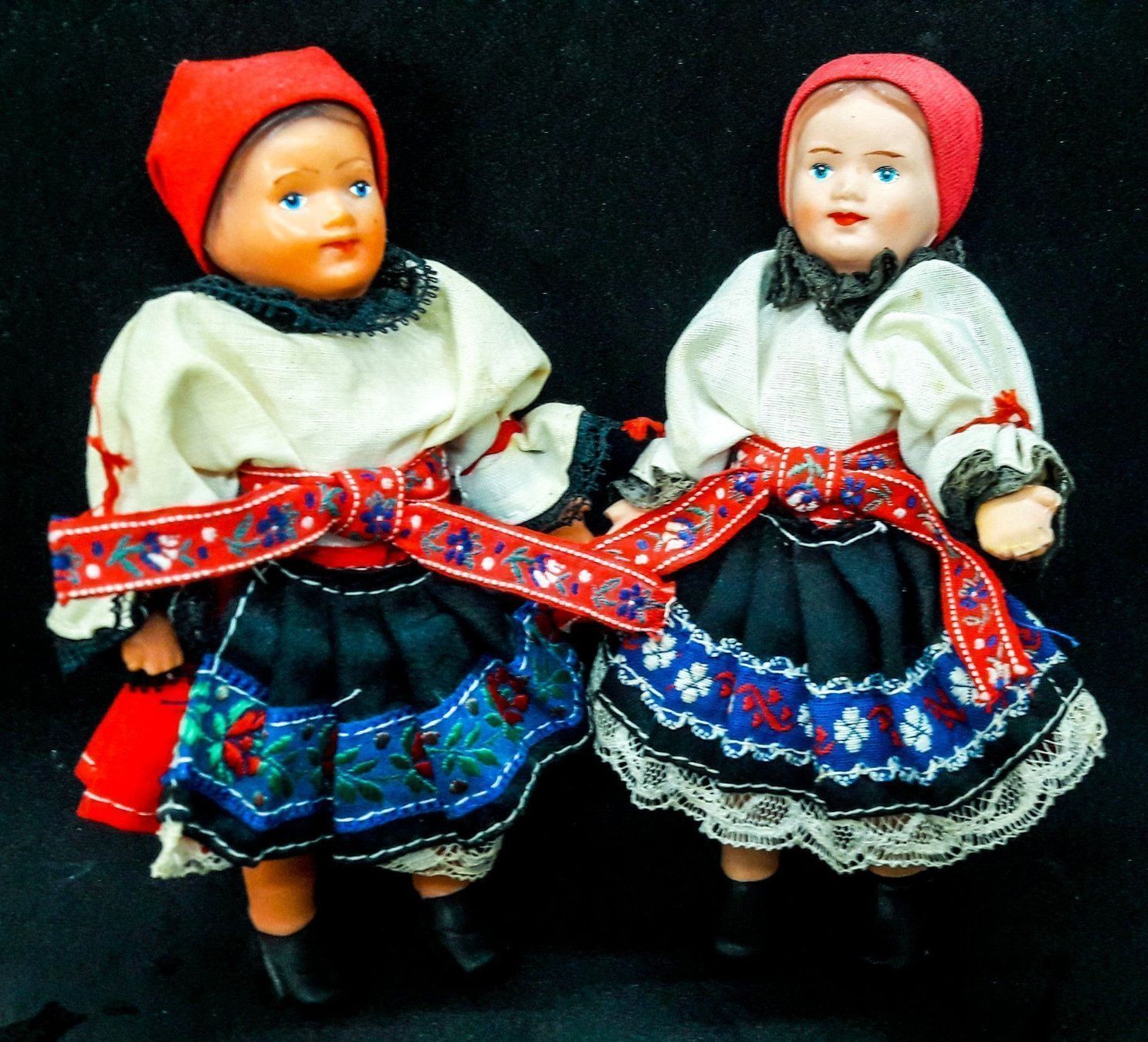 Bambole: 2x Trachtenpuppe mini folklo poupée – Usato da Tavannes venduto da Brocashop 4