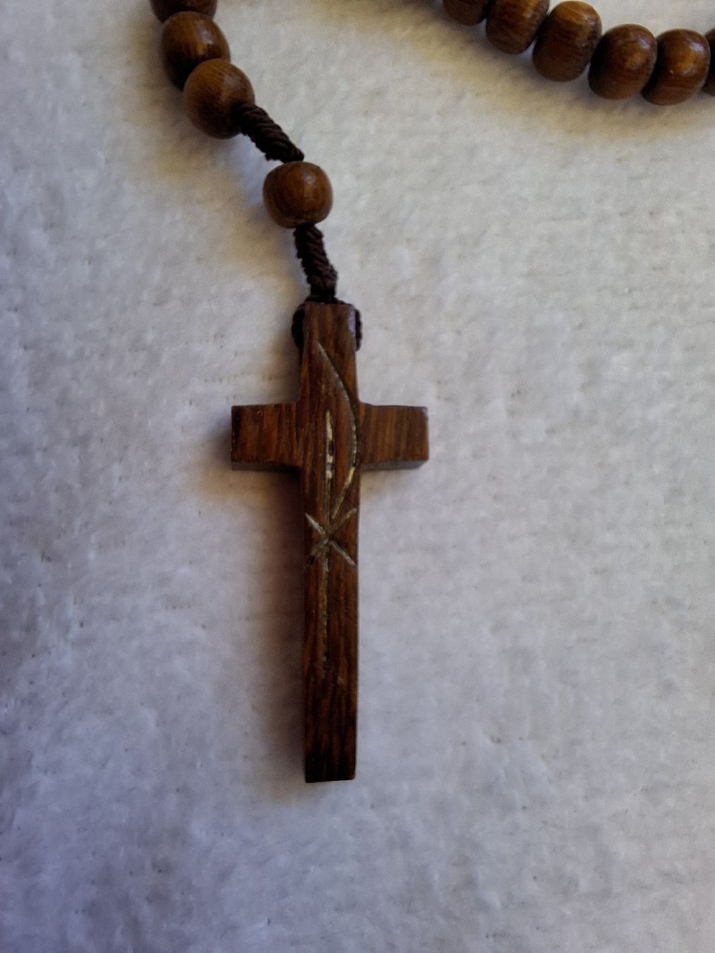 Sonstiger Schmuck: Rosenkranz Holz – Gebraucht aus Dällikon von Shishio 1
