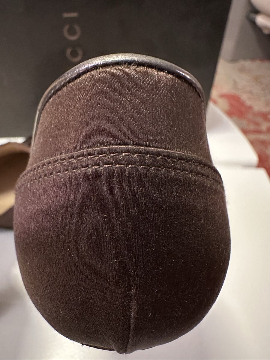 Gucci Scarpe da donna: Gucci Pumps Satin Python brown 38.5 size  – Nuovo e nell'imballaggio originale da Zürich venduto da LoveFashion76 7