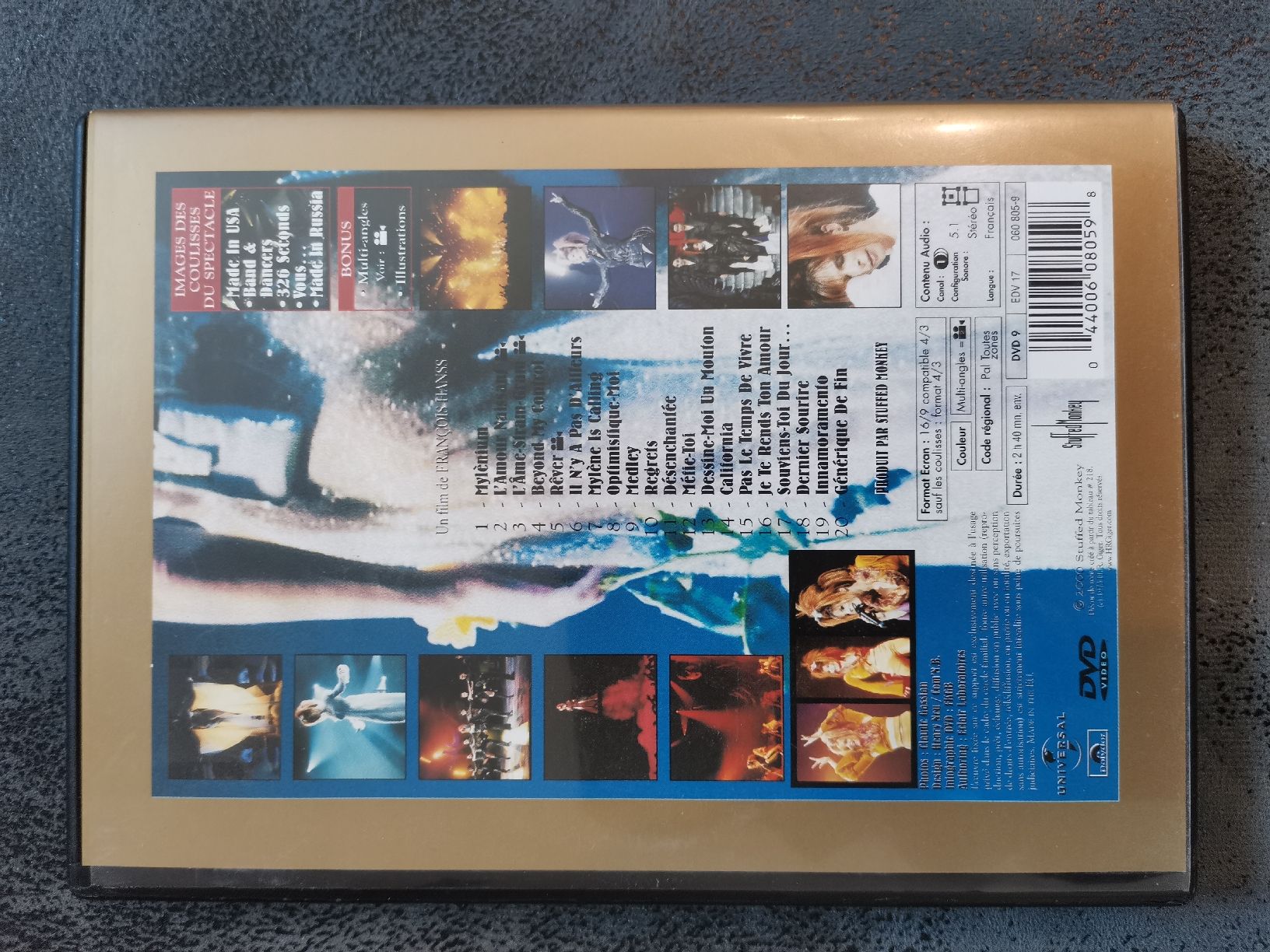 Tutti i DVDs: Mylène Farmer dvd – Usato da Maules venduto da maco03 2