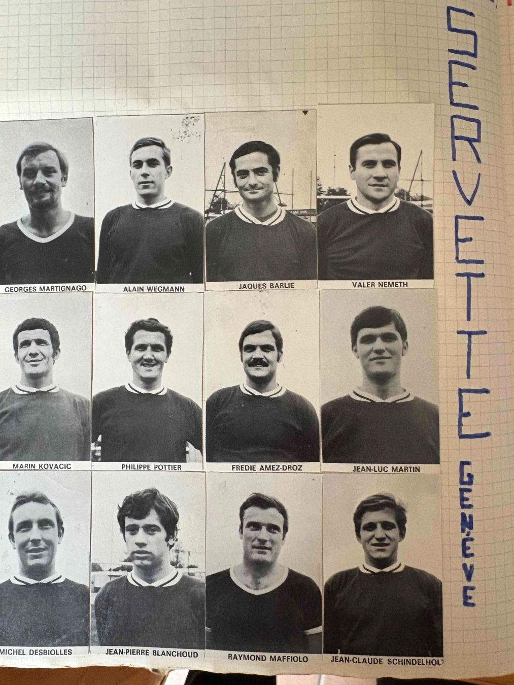 Vignette autostradali: Vignettes de foot très anciennes – Usato da MARTHERENGES venduto da syfrey 3