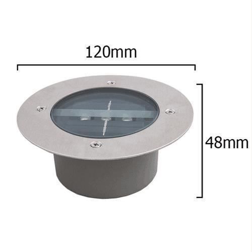 Lampade: Solar Bodenstrahler Solarleuchte 3 LED – Nuovo (secondo la descrizione) da Thun venduto da coverall 2