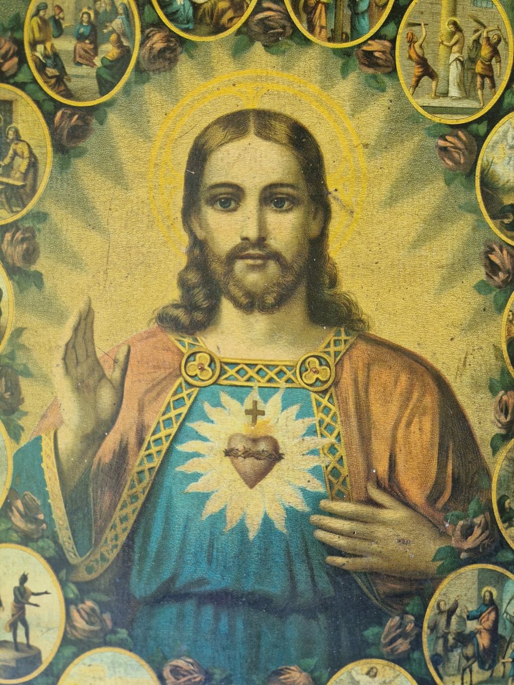Grafica & Litografie: Lithographie Jesus – Usato da Mörschwil venduto da antiksalon21 2