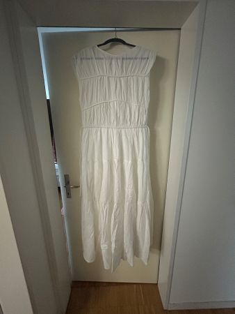 DISSH White Linen Midi Kleid Gr. 36 - neu & ungetragen