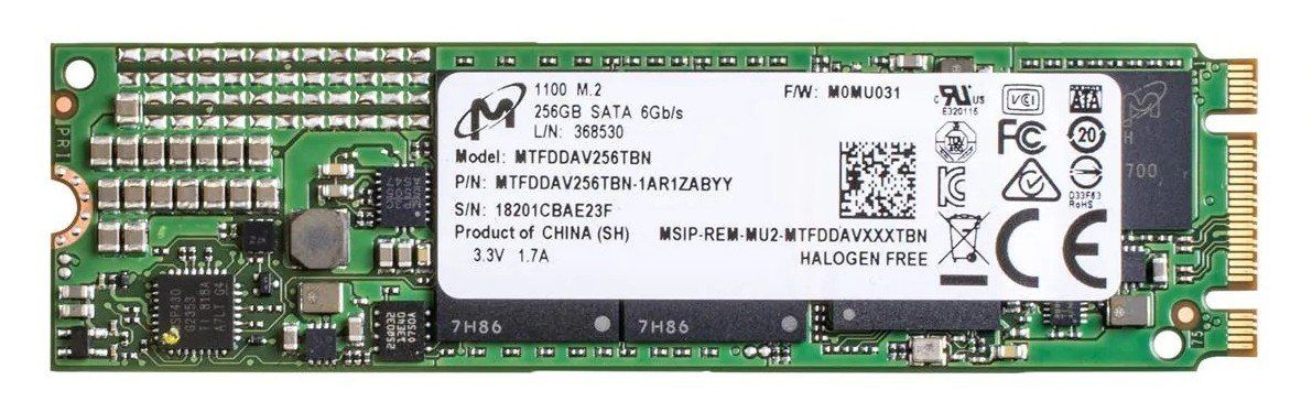 Dischi rigidi: SSD M.2 256GB SATA III 6Gb/s – Usato da Bole venduto da Didly