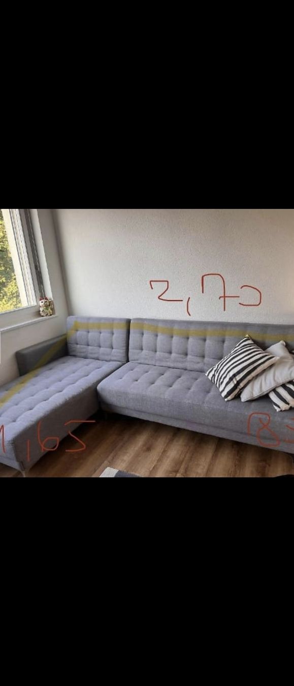 Divani: Gepflegtes Graues L Sofa 50 CHF – Usato da Kreuzlingen venduto da sin_rds7