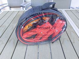 Pannenset mit Starthilfekabel und Abschleppseil