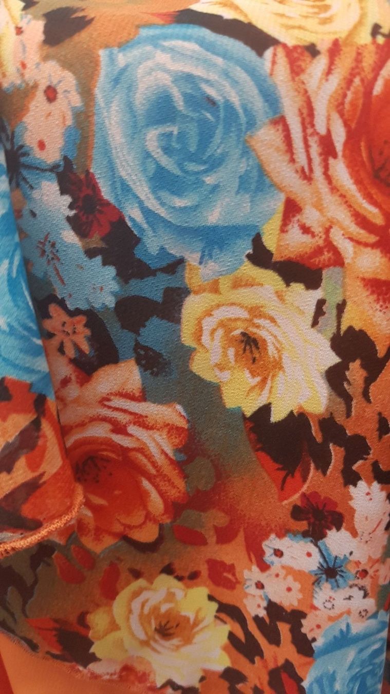 Kleider: Robe/tunique Mousseline Orange 48/52 – Neu und originalverpackt aus St-Imier von goodber 2