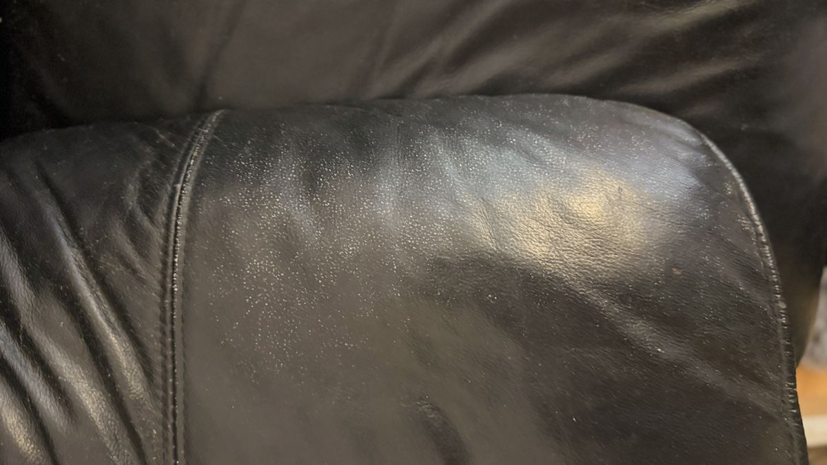 Divani: Leder-Sofa 3-Sitzer, schwarz – Usato da Bern venduto da fel_tfn9 3