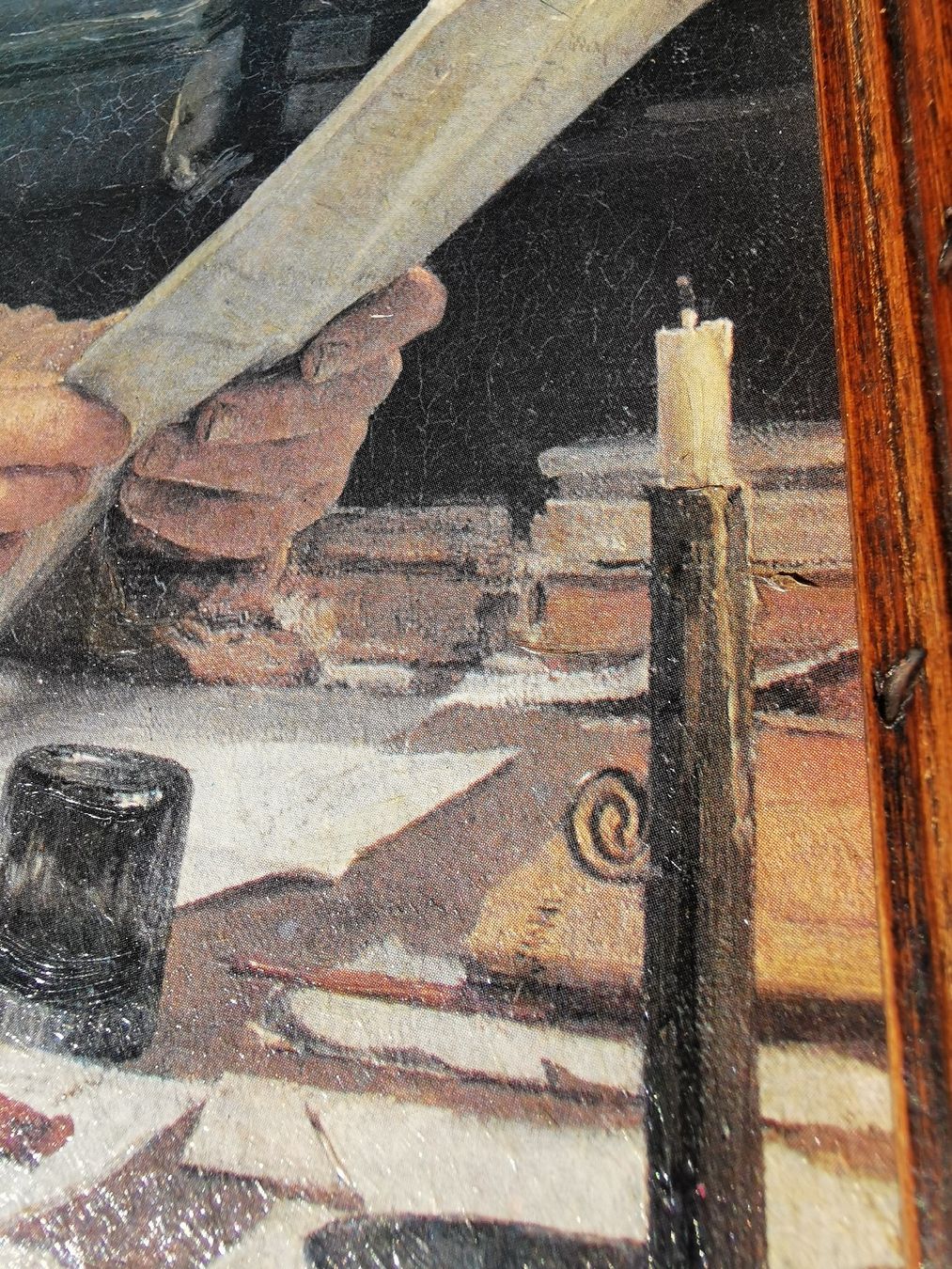 Foto & Immagini: Albert Anker "Der Gemeindeschreiber" Kunstdruck – Usato da Bergdietikon venduto da Allerlei.Dihei 8