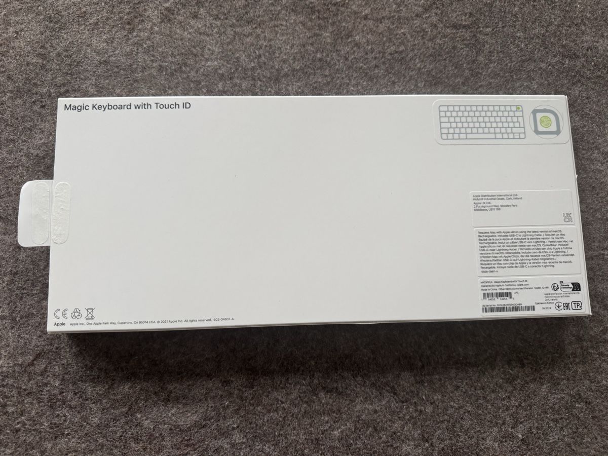 Apple Tastaturen: Apple Magic Keyboard with Touch ID – Neu (gemäss Beschreibung) aus St. Gallen von Asmolon 1
