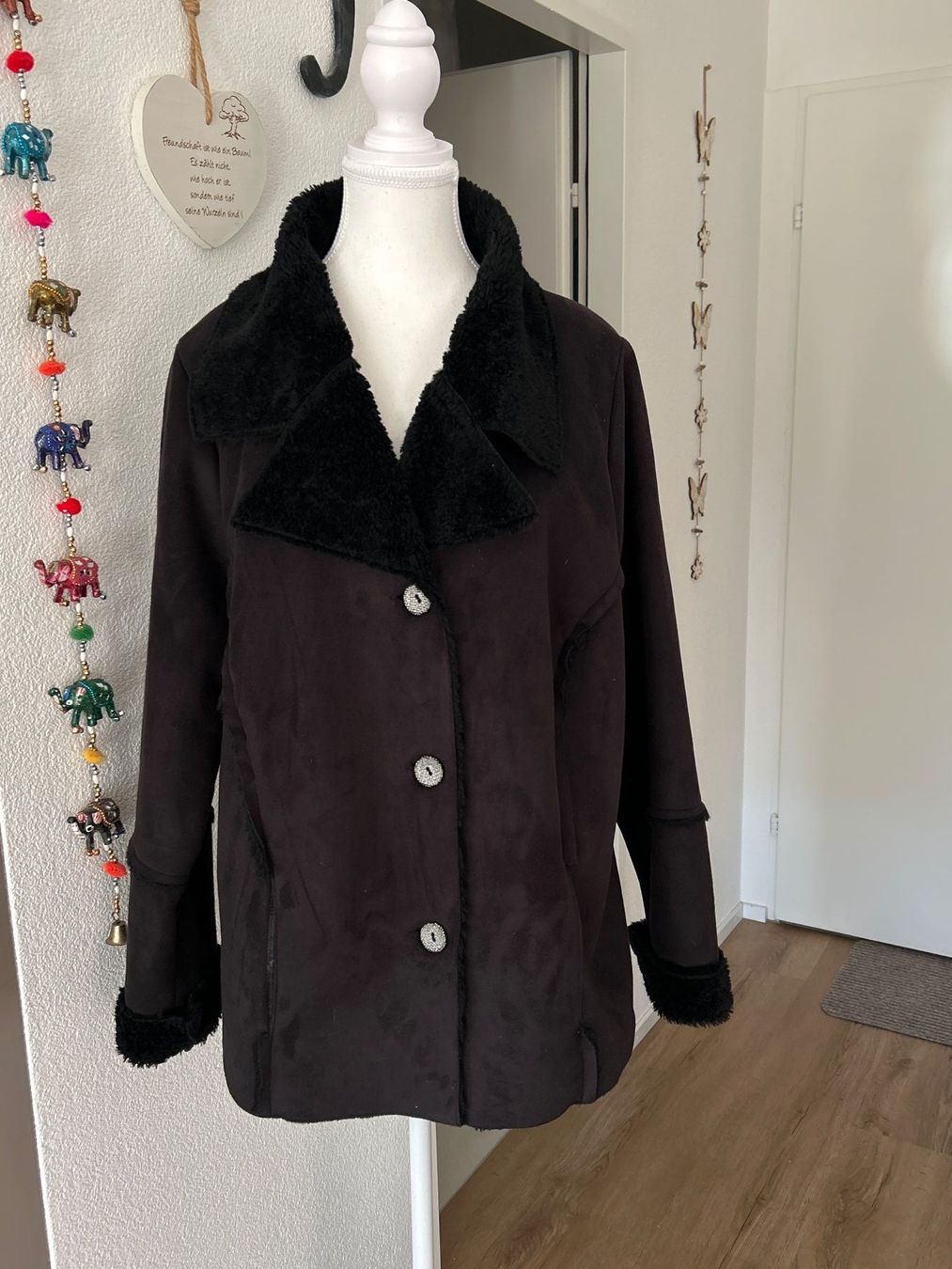 Giacche: warme Winterjacke schwarz Basler Design – Usato da Brunnen venduto da Nala2929