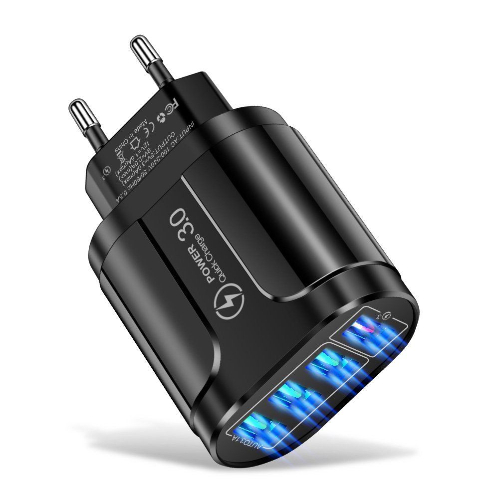 Unità & Adattatore: 4-Port USB 3.1A Ladegerät/Netzteil – Nuovo e nell'imballaggio originale da Bäretswil venduto da OldCrowStore