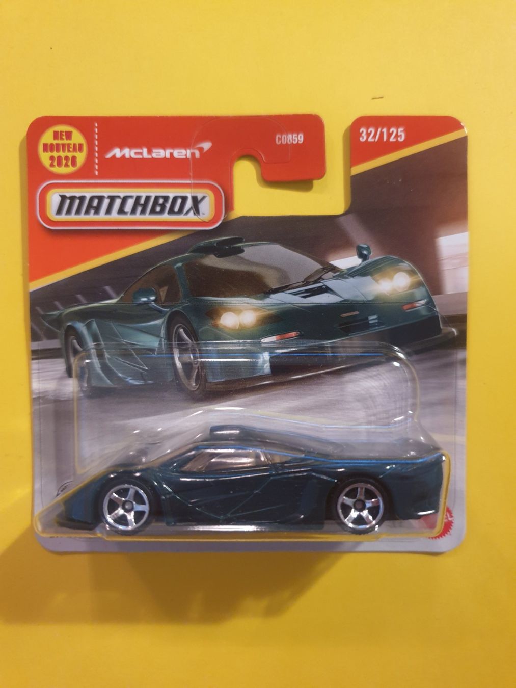 Matchbox Modellini d'auto: Matchbox 1997 McLAREN F1 GT – Nuovo e nell'imballaggio originale da Oftringen venduto da Rotor