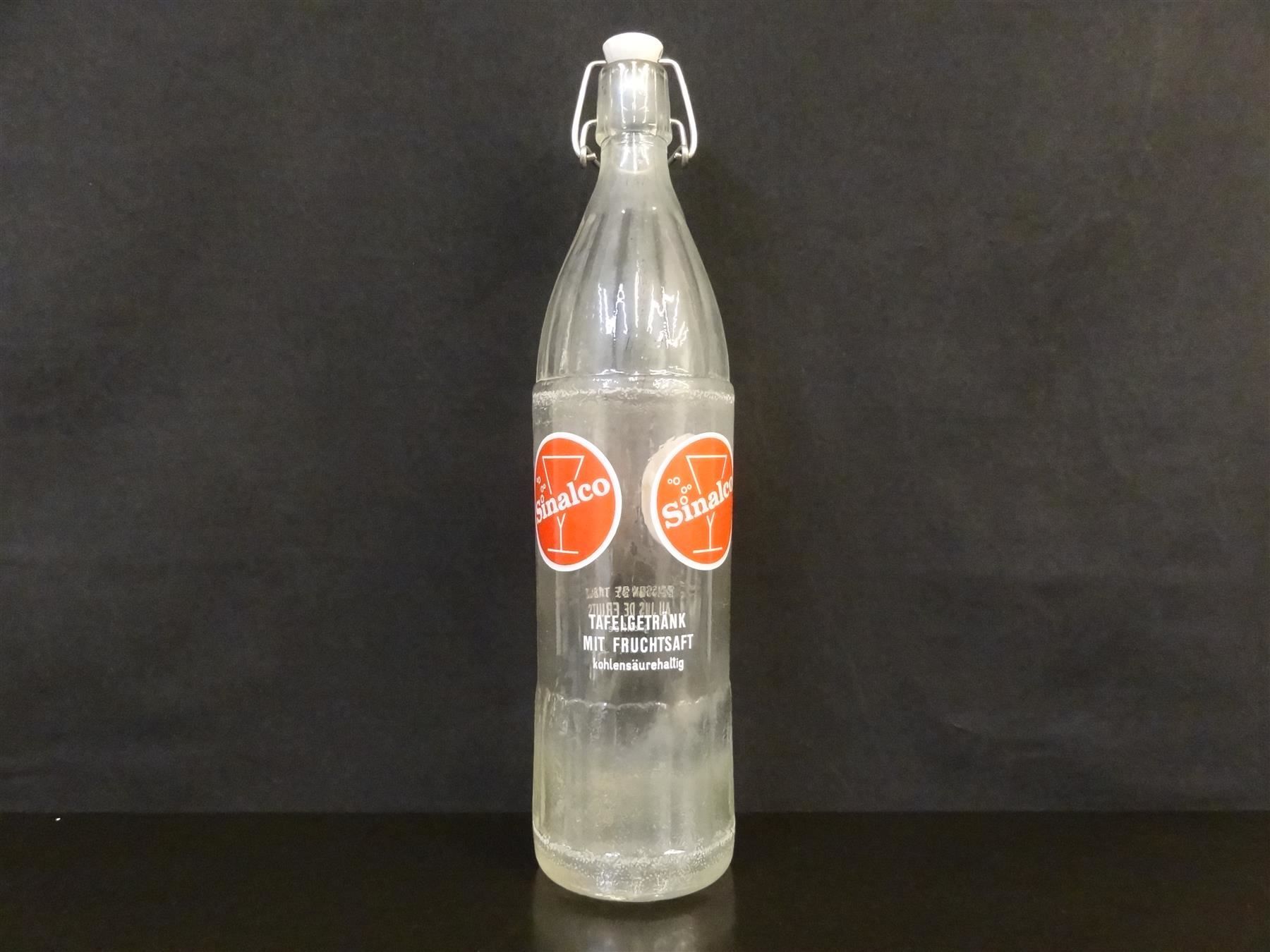 Sinalco Bicchieri, Caraffe & Bottiglie: alte Flasche SINALCO 1970 100cl – Usato da Kerzers venduto da Flaschenposten