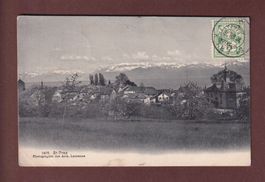 ST. PREX - Vue partielle - 1906 // pli //