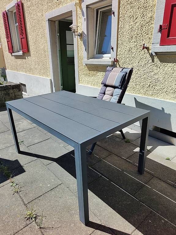 Set di tavolo e panche: Gartentisch mit vier verstellbaren Stühlen – Usato da Gams venduto da cla_88z5 1
