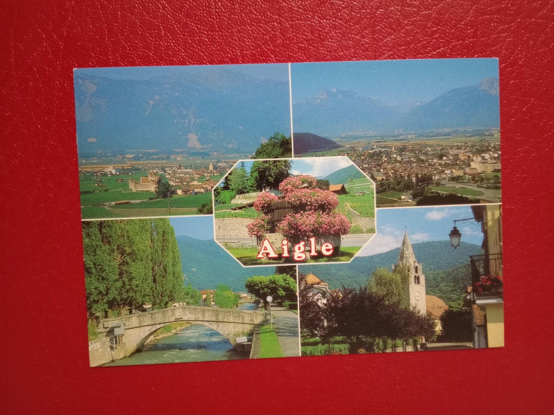 Cartoline postali: Aigle Waadt mehrbildrig – Usato da Küttigen venduto da Melisch1000