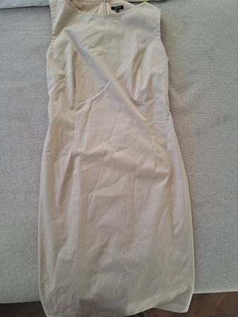 Jones Kleid Gr. 36 beige - Etuikleid Bürokleid elegant