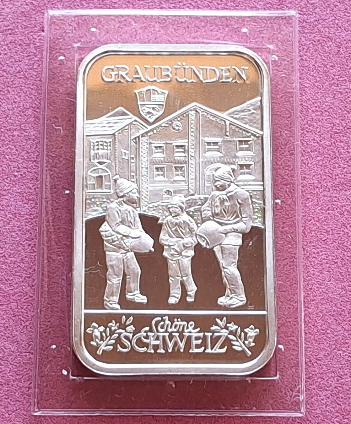 Edelmetalle: SCHÖNE SCHWEIZ - GRAUBÜNDEN - OVP – Gebraucht aus Boniswil von dpd4coins