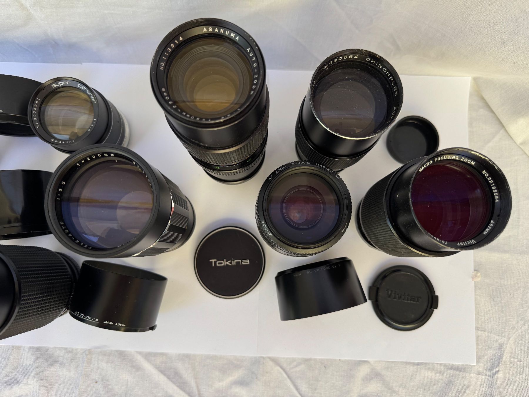 Minolta Obiettivi: Objektive aus Nachlass. Minolta AF und MD. – Usato da Milken venduto da hel_rry5 2