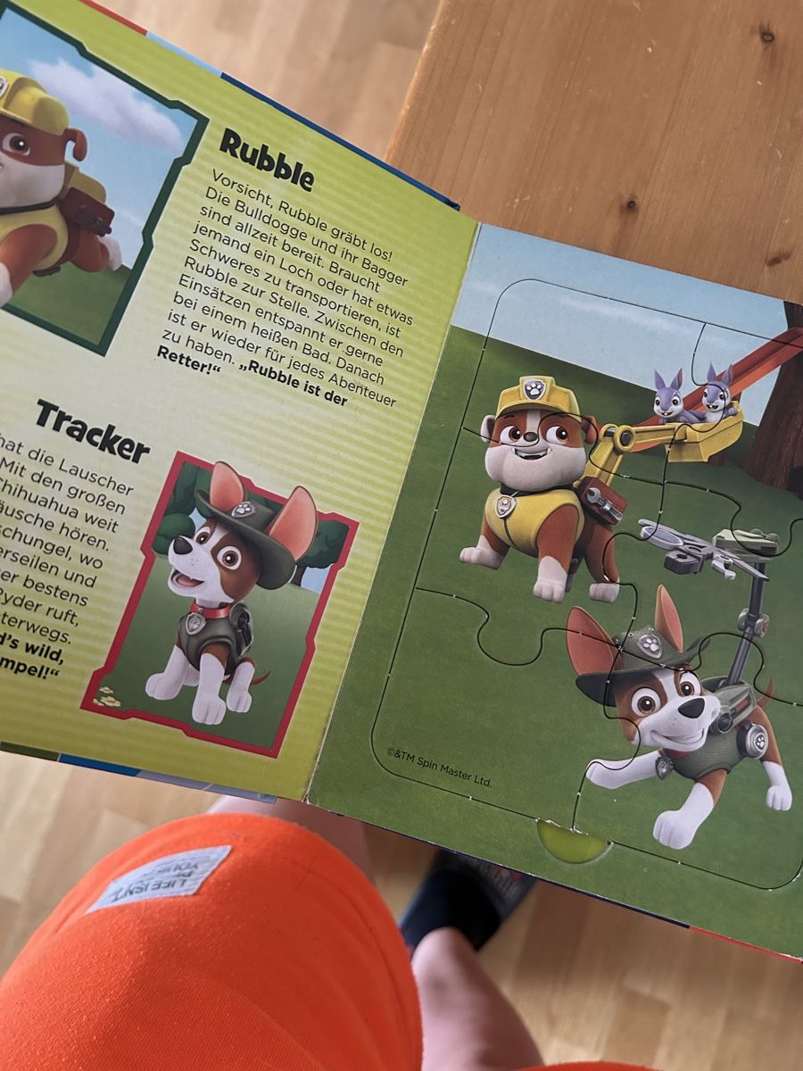 Puzzle: Paw Patrol Puzzlebuch – Usato da Pfäffikon SZ venduto da yello13 1